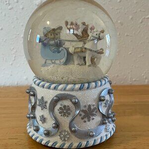 Precious Moments Musical Water Snow Globe